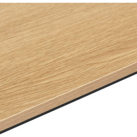 Psací stůl FALUN MODERN OAK - dub/černý