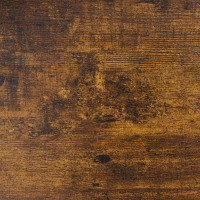 Psací stůl FALUN RUSTIC - stařený dub/černý