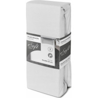 Jersey prostěradlo SOFT 200x90 cm + 25cm - bílé