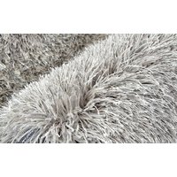 Kusový koberec Shaggy MAX puffy - světle šedý