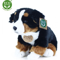 Rappa Plyšový pes bernský salašnický sedící 25 cm ECO-FRIENDLY