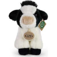 Rappa Plyšová kráva sedící 18 cm ECO-FRIENDLY