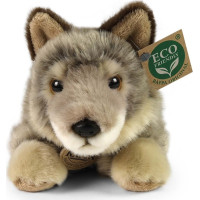 Rappa Plyšový vlk ležící 20 cm ECO-FRIENDLY