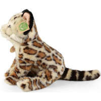 Rappa Plyšový ocelot sedící 28 cm ECO-FRIENDLY