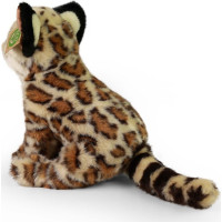 Rappa Plyšový ocelot sedící 28 cm ECO-FRIENDLY
