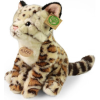 Rappa Plyšový ocelot sedící 28 cm ECO-FRIENDLY