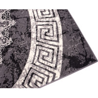 Kusový koberec TAPIS Rosette - tmavě šedý, 250x300 cm