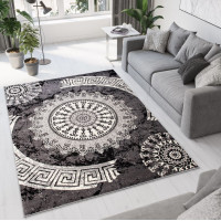 Kusový koberec TAPIS Rosette - tmavě šedý, 250x300 cm