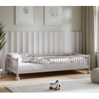 Dětská Montessori postel z masivu borovice STEVE - 180x80 cm - KAŠMÍROVÁ