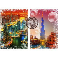 GRAFIKA Puzzle Cesta kolem světa: Dubaj 1000 dílků