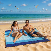 Voděodolná plážová podložka BREEZE 200x200 cm