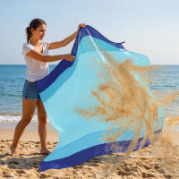 Voděodolná plážová podložka BREEZE 200x200 cm