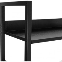 Loftový policový regál VARBERG BLACK