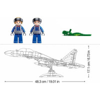 Sluban Model Bricks M38-B1273 Stíhací letoun J-16 1:44