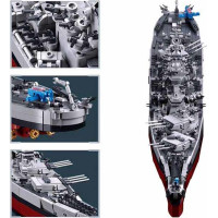 Sluban Model Bricks M38-B1291 Bitevní loď USS Missouri 1:350