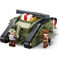 Sluban Army M38-B1296 Tank WWII Mark Vs