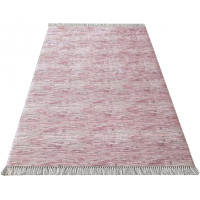 Kusový koberec BIANCA texture - starorůžový, 80x220 cm