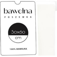 Bavlněný povlak na polštář FASHION 50x60 cm - bílý