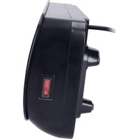 Solight nástěnné keramické topidlo, 2000W, černá