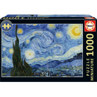 EDUCA Miniaturní puzzle Hvězdná noc 1000 dílků
