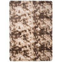 Plyšový koberec SILK Ombre - HNĚDÝ, 120x170 cm