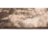 Plyšový koberec SILK Ombre - HNĚDÝ, 120x170 cm