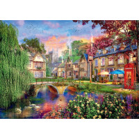 RAVENSBURGER Puzzle Cotswoldská cesta 1000 dílků