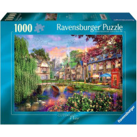 RAVENSBURGER Puzzle Cotswoldská cesta 1000 dílků