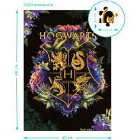 DODO Puzzle Harry Potter: Vynikající šance 1000 dílků
