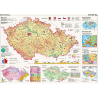 DINO Puzzle Mapa České republiky 2000 dílků