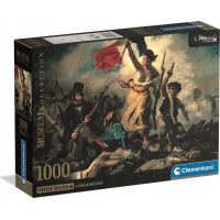 CLEMENTONI Puzzle Museum Collection: Svoboda vede lid na barikády 1000 dílků