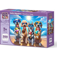 ART PUZZLE Puzzle Pejsci na dovolené 200 dílků