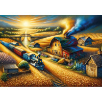 ART PUZZLE Puzzle Podzimní cesta 260 dílků