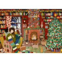 RAVENSBURGER Puzzle Rodinné Vánoce 1000 dílků