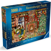 RAVENSBURGER Puzzle Rodinné Vánoce 1000 dílků