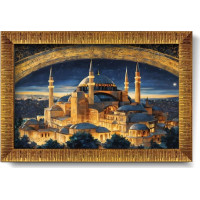 ART PUZZLE Puzzle s rámem a lepidlem 3v1 Hagia Sophia 1000 dílků