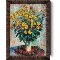 ART PUZZLE Puzzle s rámem a lepidlem 3v1 Květiny jeruzalémského artyčoku 1000 dílků