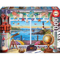 EDUCA Puzzle Život v přístavu 1000 dílků