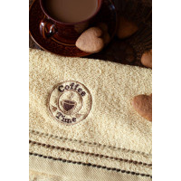 Sada kuchyňských ručníků 30x50 cm (3 kusy) - COFFEE