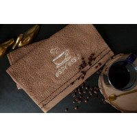 Sada kuchyňských ručníků 30x50 cm (3 kusy) - COFFEE