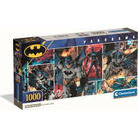 CLEMENTONI Panoramatické puzzle Batman 1000 dílků