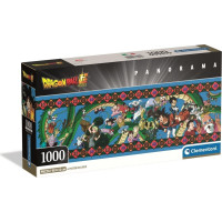 CLEMENTONI Panoramatické puzzle Dragon Ball 1000 dílků