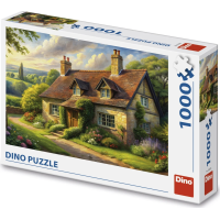 DINO Puzzle Anglický venkov 1000 dílků