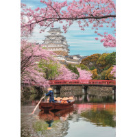 CLEMENTONI Puzzle Hrad Himeji na jaře 1000 dílků