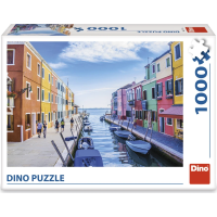 DINO Puzzle Kanál v Benátkách 1000 dílků