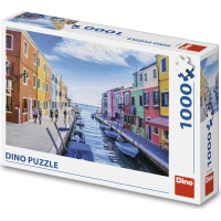 DINO Puzzle Kanál v Benátkách 1000 dílků