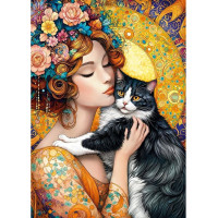 CHERRY PAZZI Puzzle Kráska a zvíře 1000 dílků