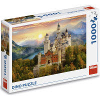 DINO Puzzle Malovaný Neuswanstein 1000 dílků
