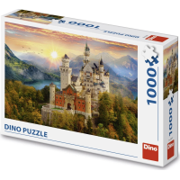 DINO Puzzle Malovaný Neuswanstein 1000 dílků