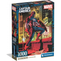 CLEMENTONI Puzzle Marvel: Kapitán Amerika 1000 dílků